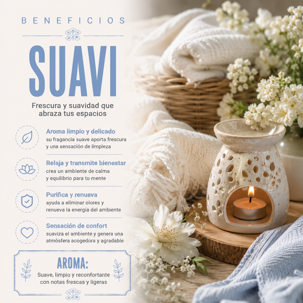 Aromatizante Spray Suavi 200 mL