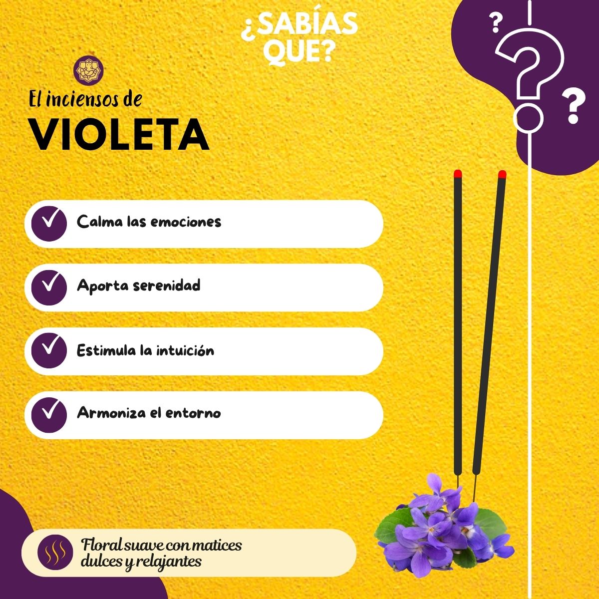 Incienso Violeta