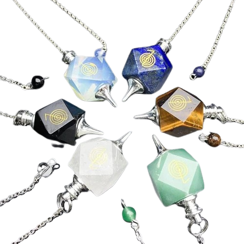 Péndulo Piedra Chokurei Onix Negro