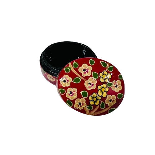 Mini Cajita Oval Rojo