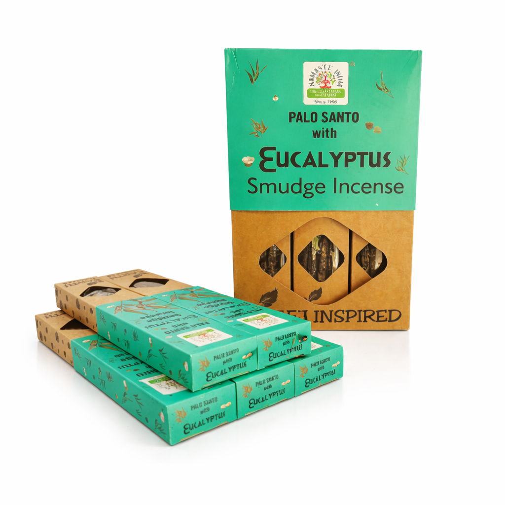 Incienso Orgánico Palo Santo con Eucalipto