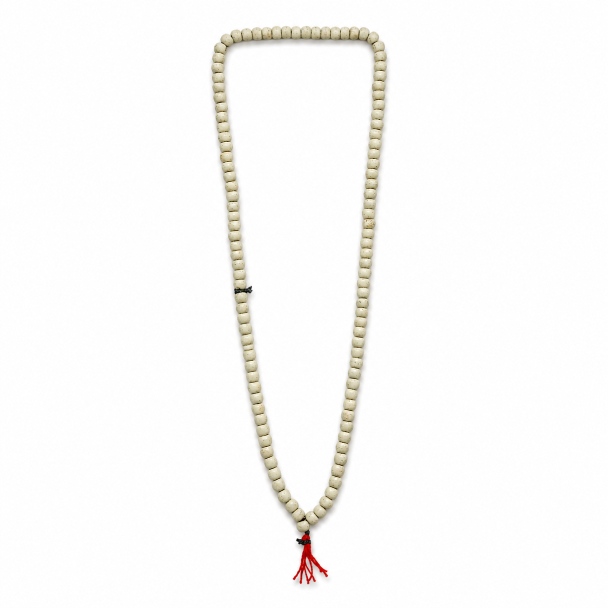 Japa Mala Madera Blanca 8mm