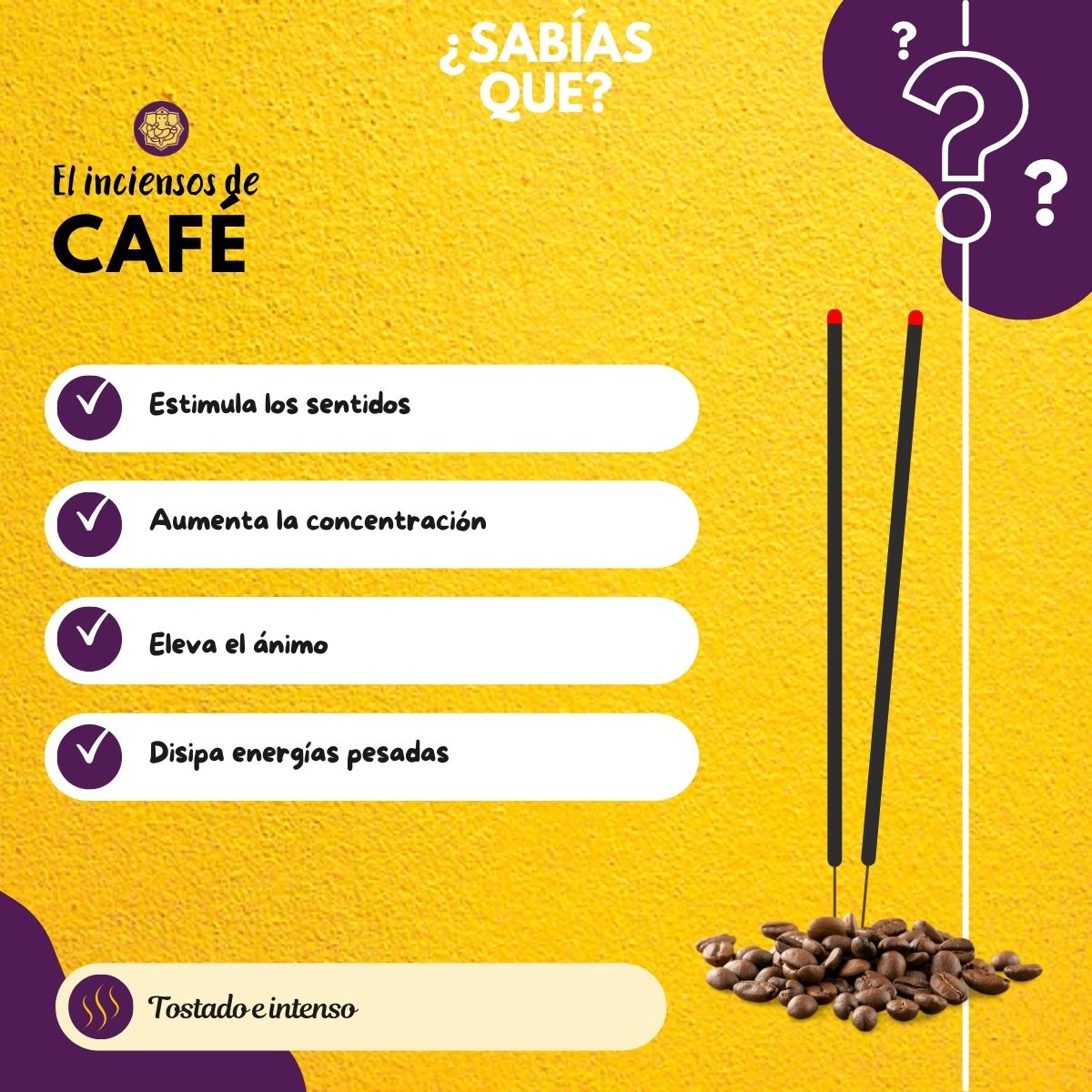 Incienso Jumbo Café