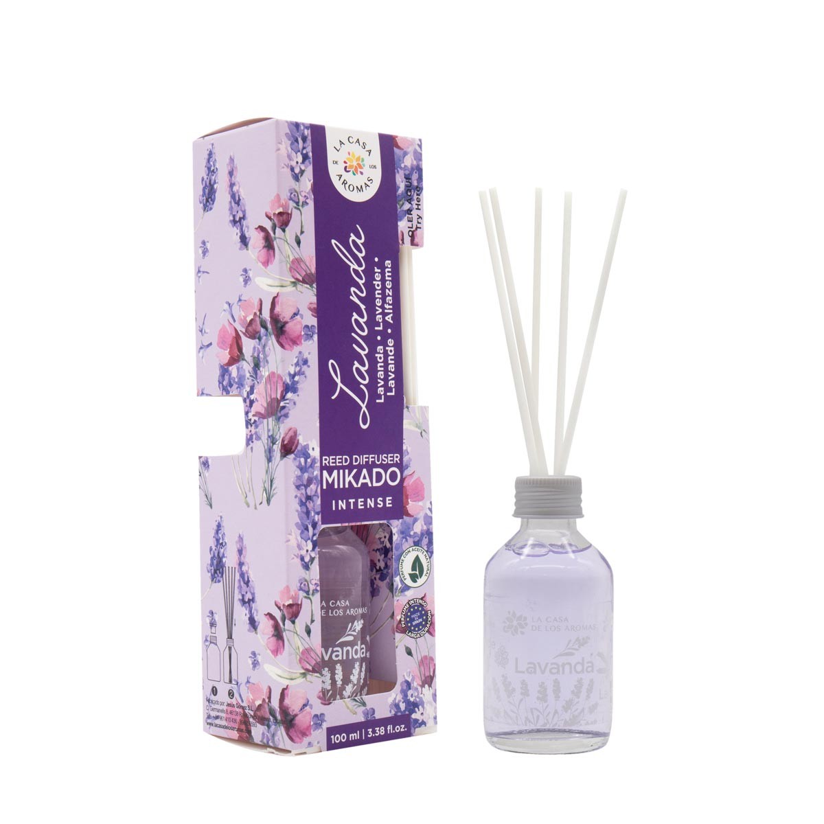 Difusor de Varilla Intense Lavanda 100 mL
