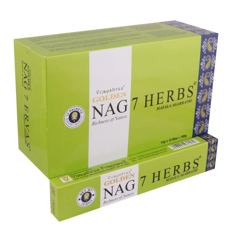 Incienso Golden Nag 7 Hierbas
