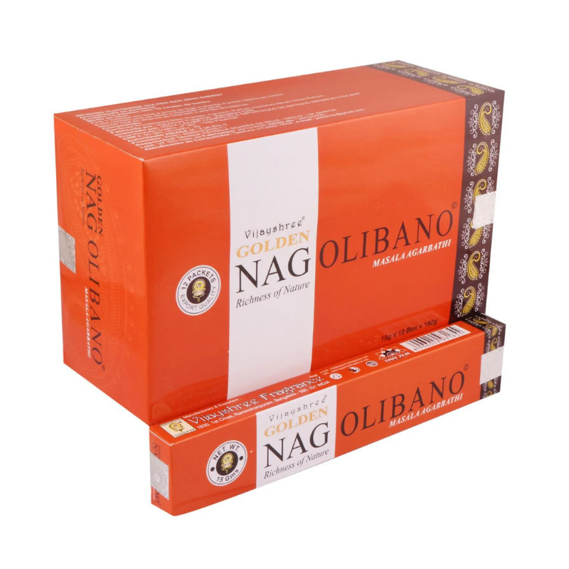 Incienso Golden Nag Olibano
