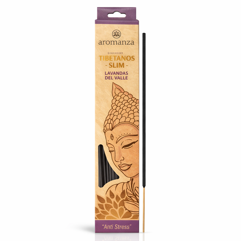 Sahumerio Slim Tibetano Lavanda Del Valle