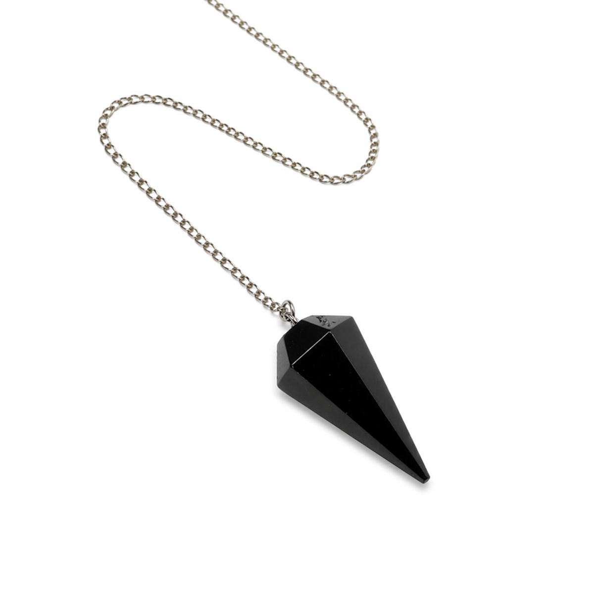 Péndulo Pirámide Onix Negro Grande