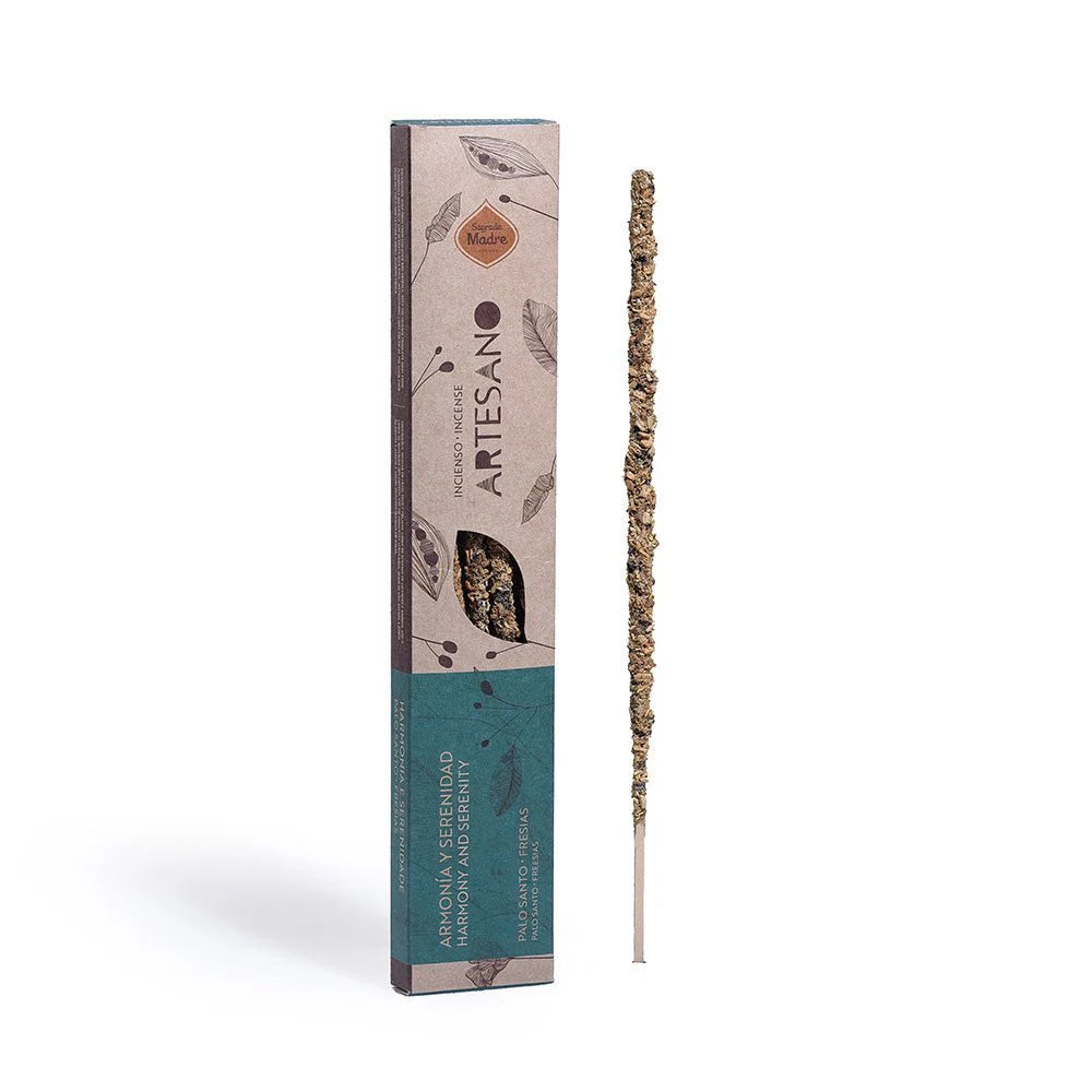 Sahumerio Artesano Palo Santo y Fresias 5u