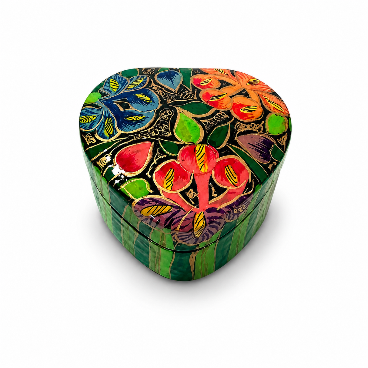 Cajita Corazón Verde