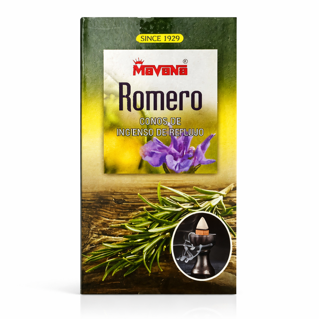 Incienso Cascada Romero 120 conos