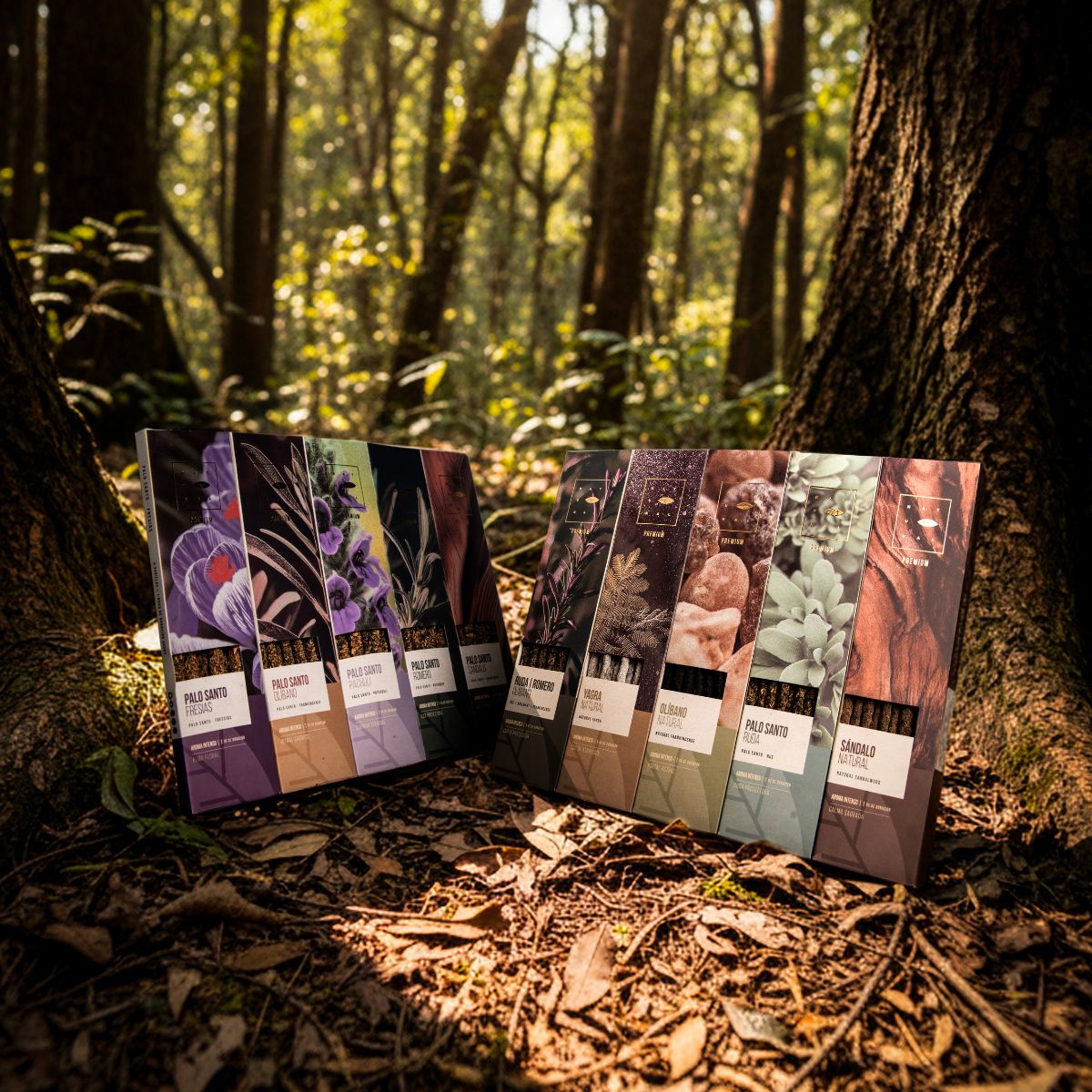 Sahumerio Palo Santo Pachuli Natural Premium