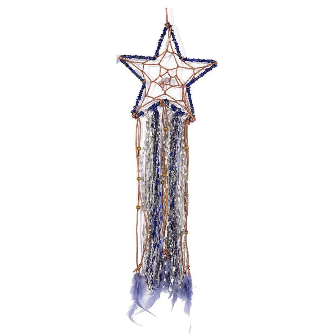 Atrapasueños Estrella Azul