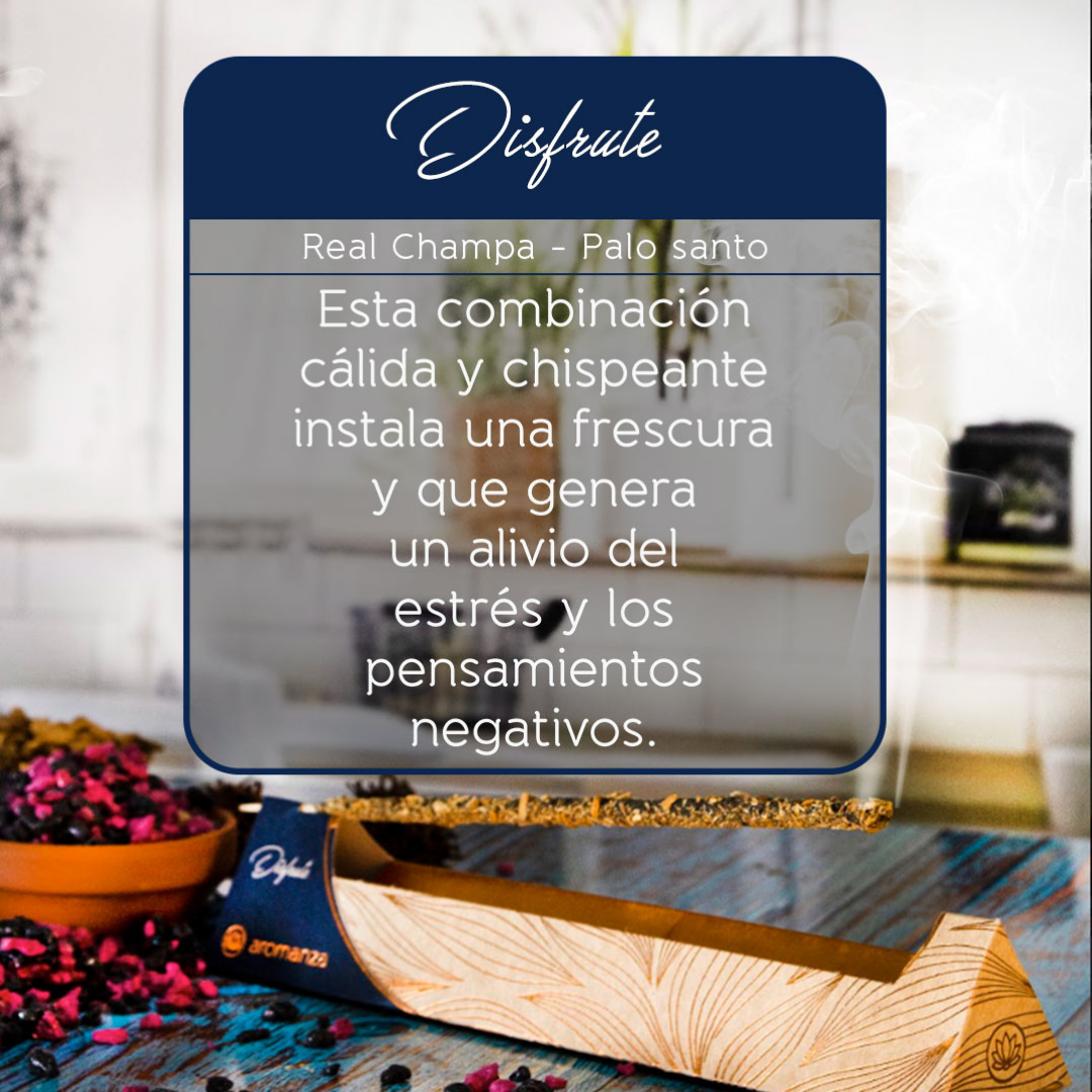 Blend Palo Santo y Nag Champa