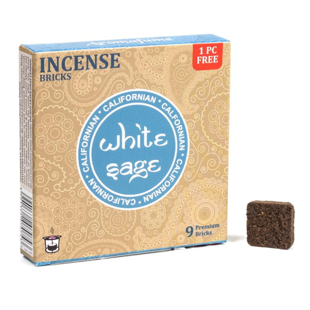 Ladrillos de Incienso White Sage