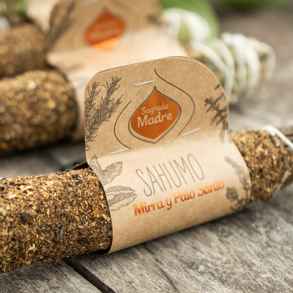 Sahúmo de Mirra y Palo Santo