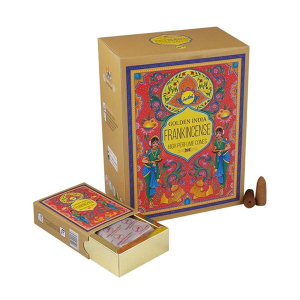Incienso Cascada Golden Indian Frankincense 120 conos