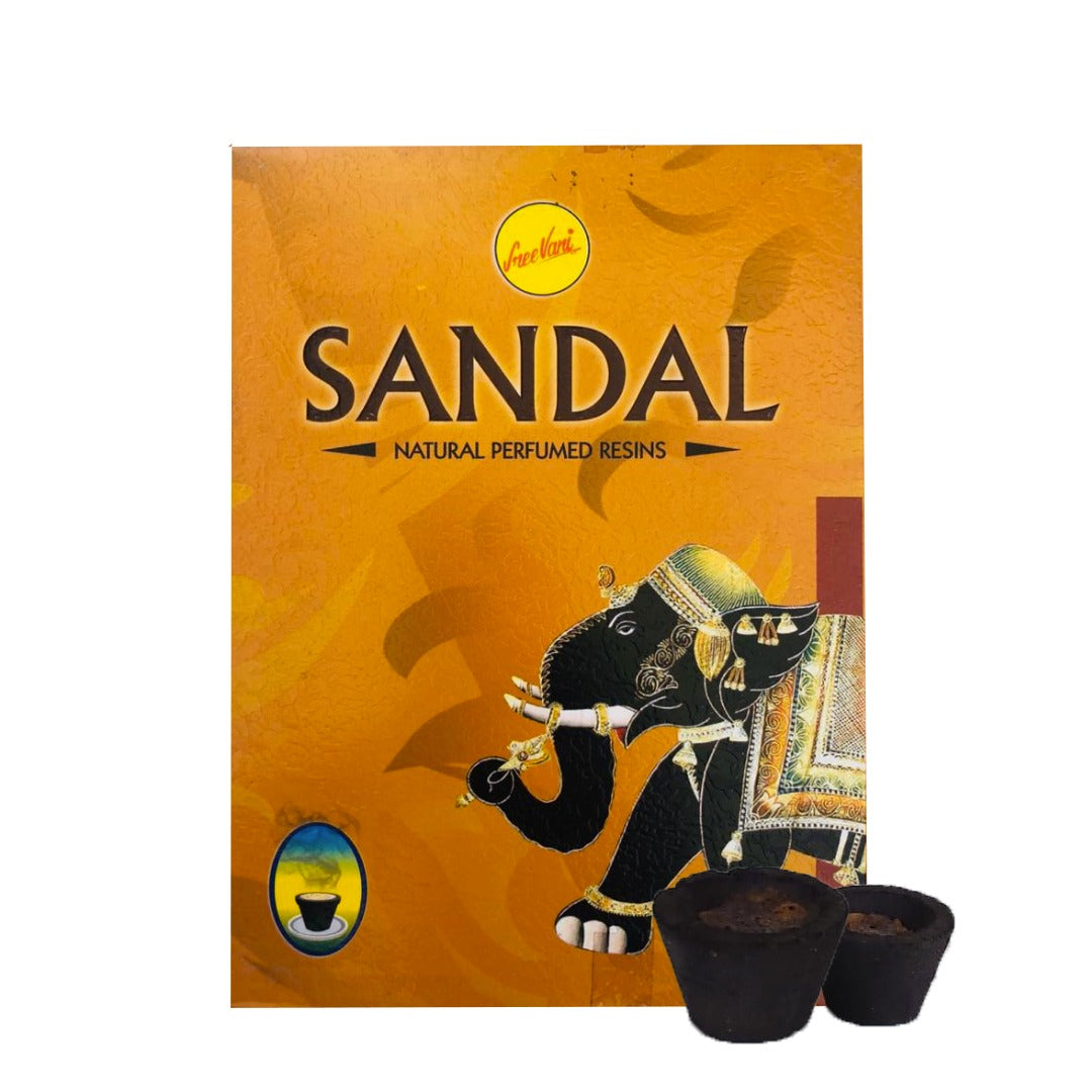 Copitas de Incienso Sándalo 12 copas