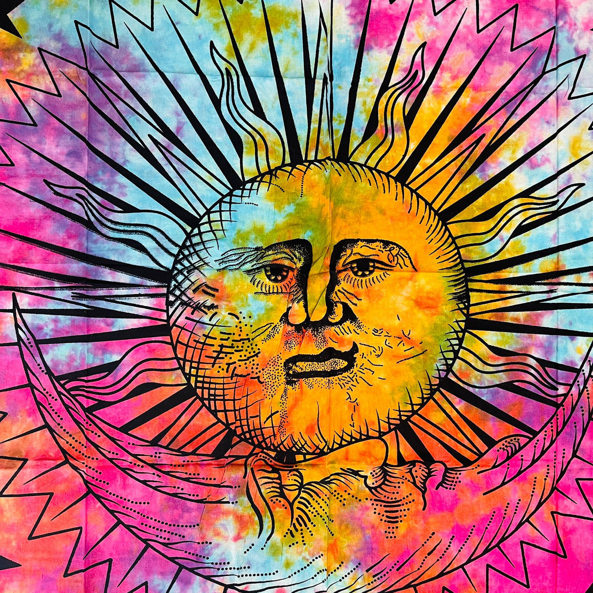 Cubrecama 1 Plaza Sol y Luna