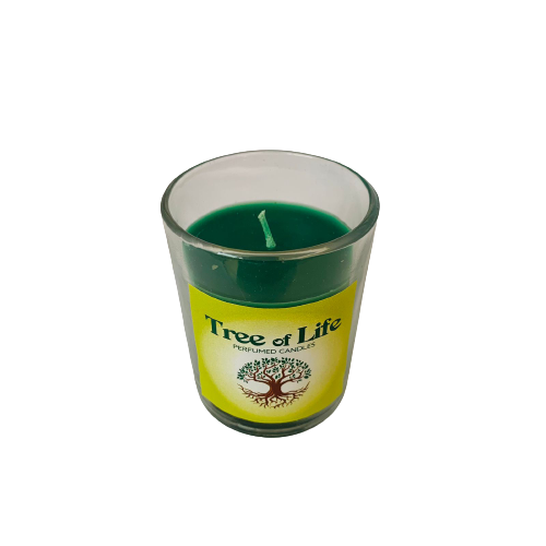 Vela en Vaso Tree Of Life