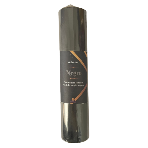 Velón Negro 20cm