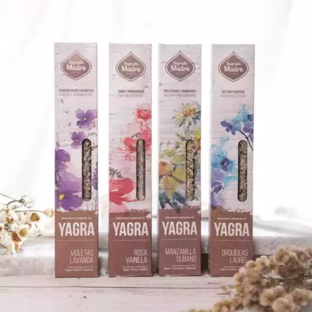 Sahumerio de Yagra Manzanilla Olíbano