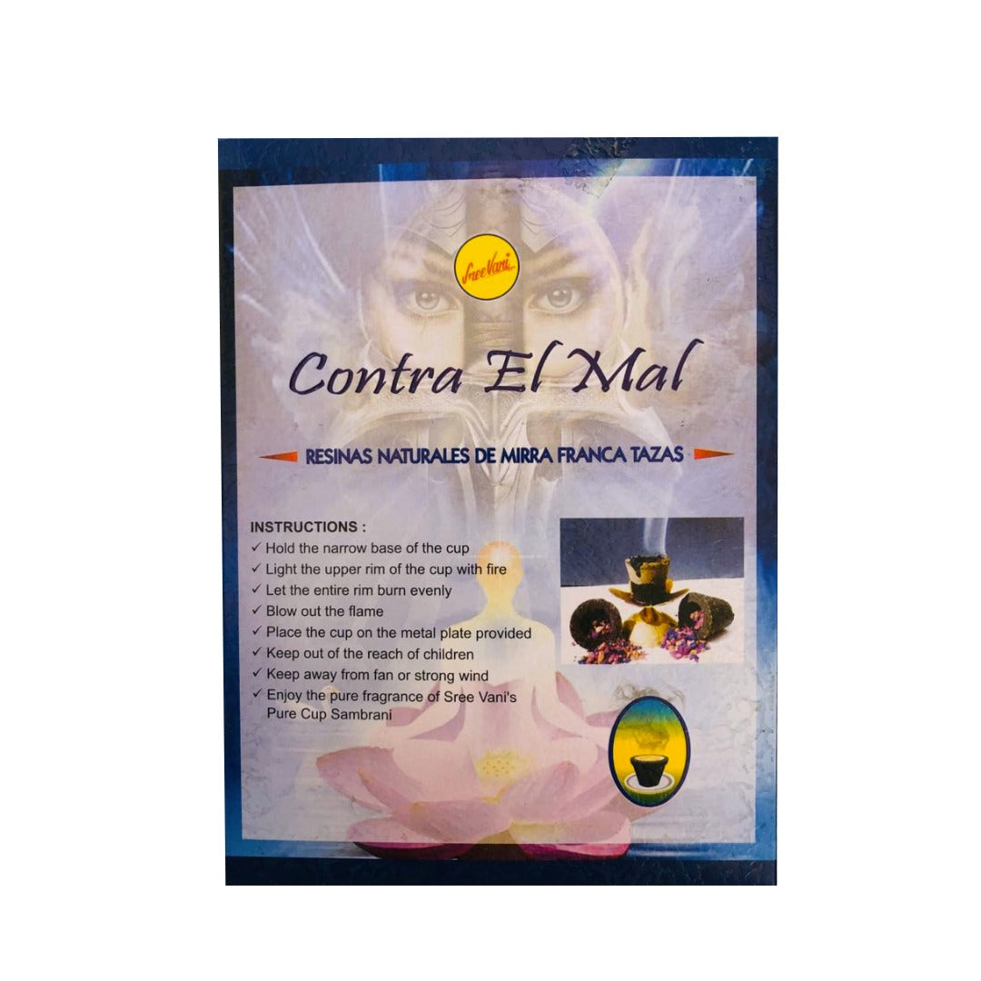 Copitas de Incienso Contra el Mal 12 copas