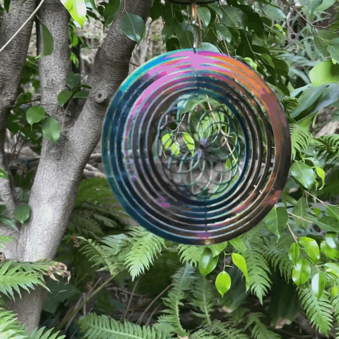 Anillo de Viento Mandala Rainbow