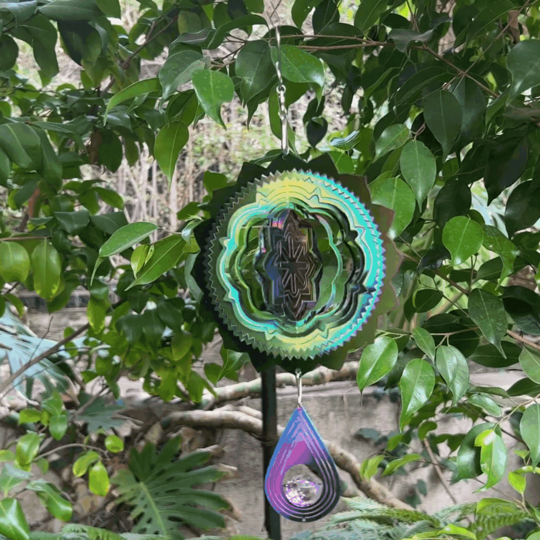 Anillo de Viento Gota de Mándala