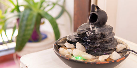 Por qué tengo una fuente de agua en mi espacio (y por qué tú también deberías tener una)