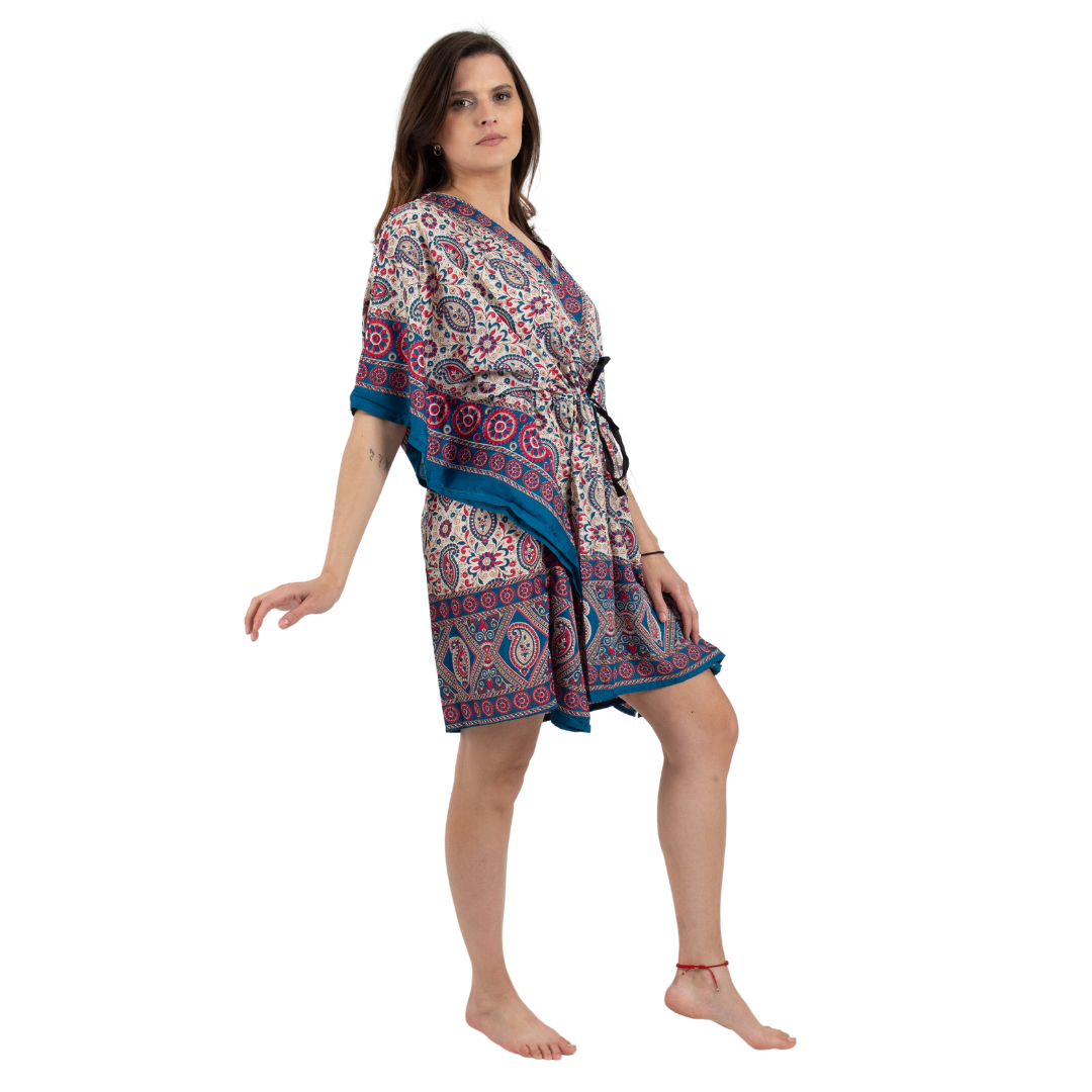 Blusa/Vestido Kaftan Shaila Morado