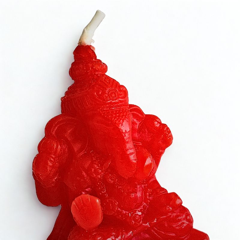 Vela Roja Ganesha