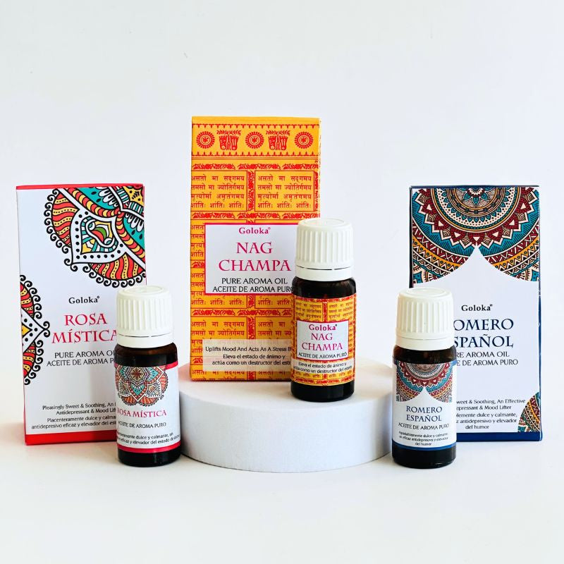 Pack 3 Aceites Aromáticos - Goloka