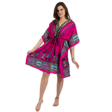 Blusa/Vestido Kaftan Naya Fucsia