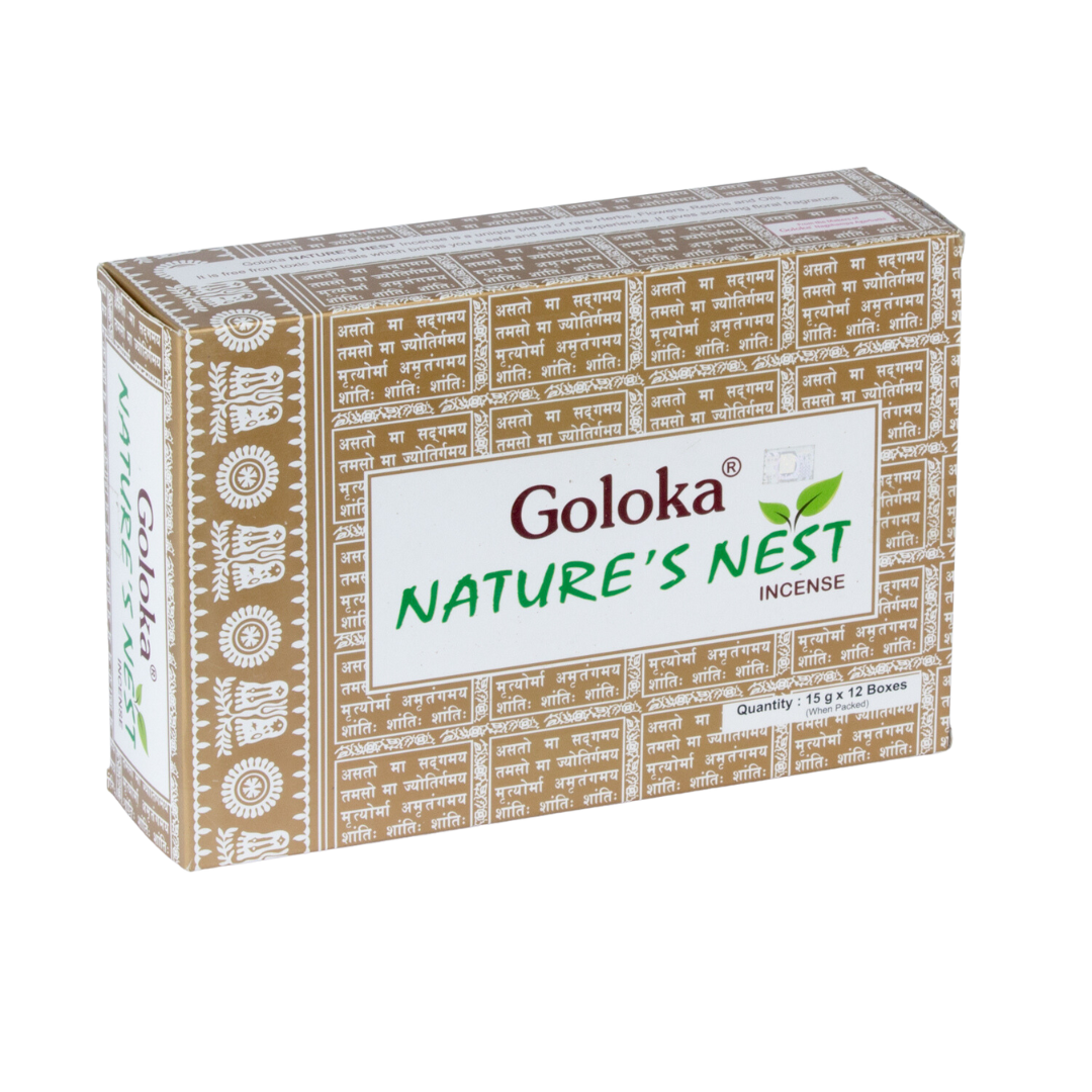 Incienso Natural Nature's Nest - Goloka