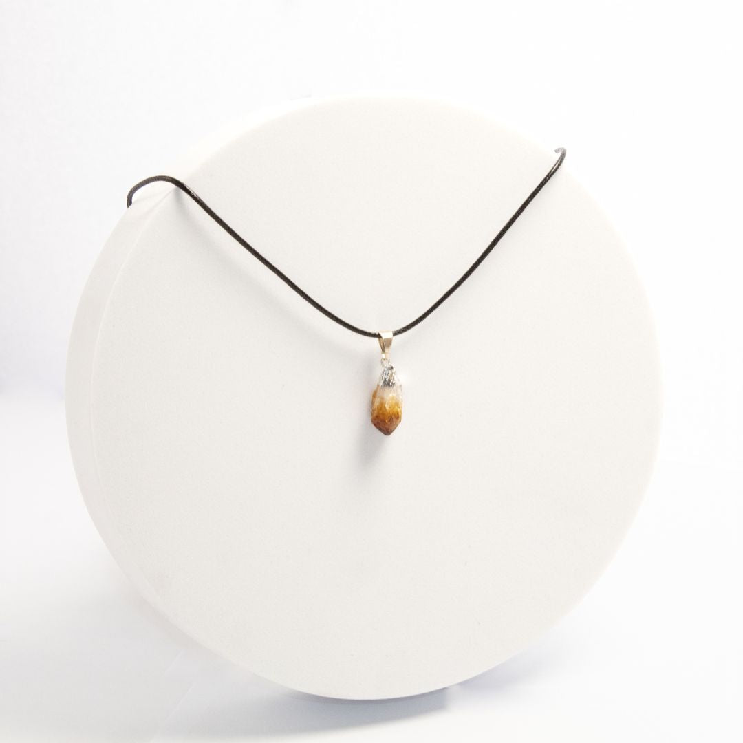 Colgante Piedra Natural Citrino