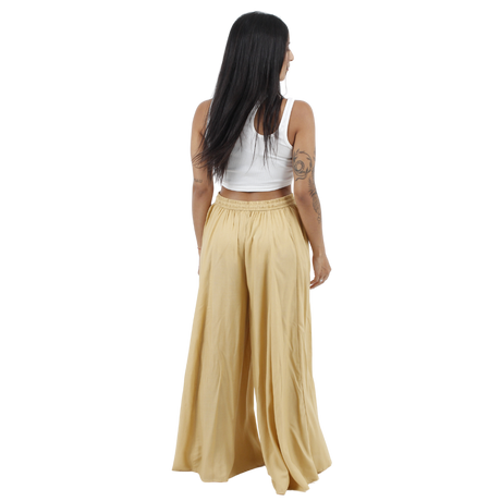 Pantalon Palazzo Beige