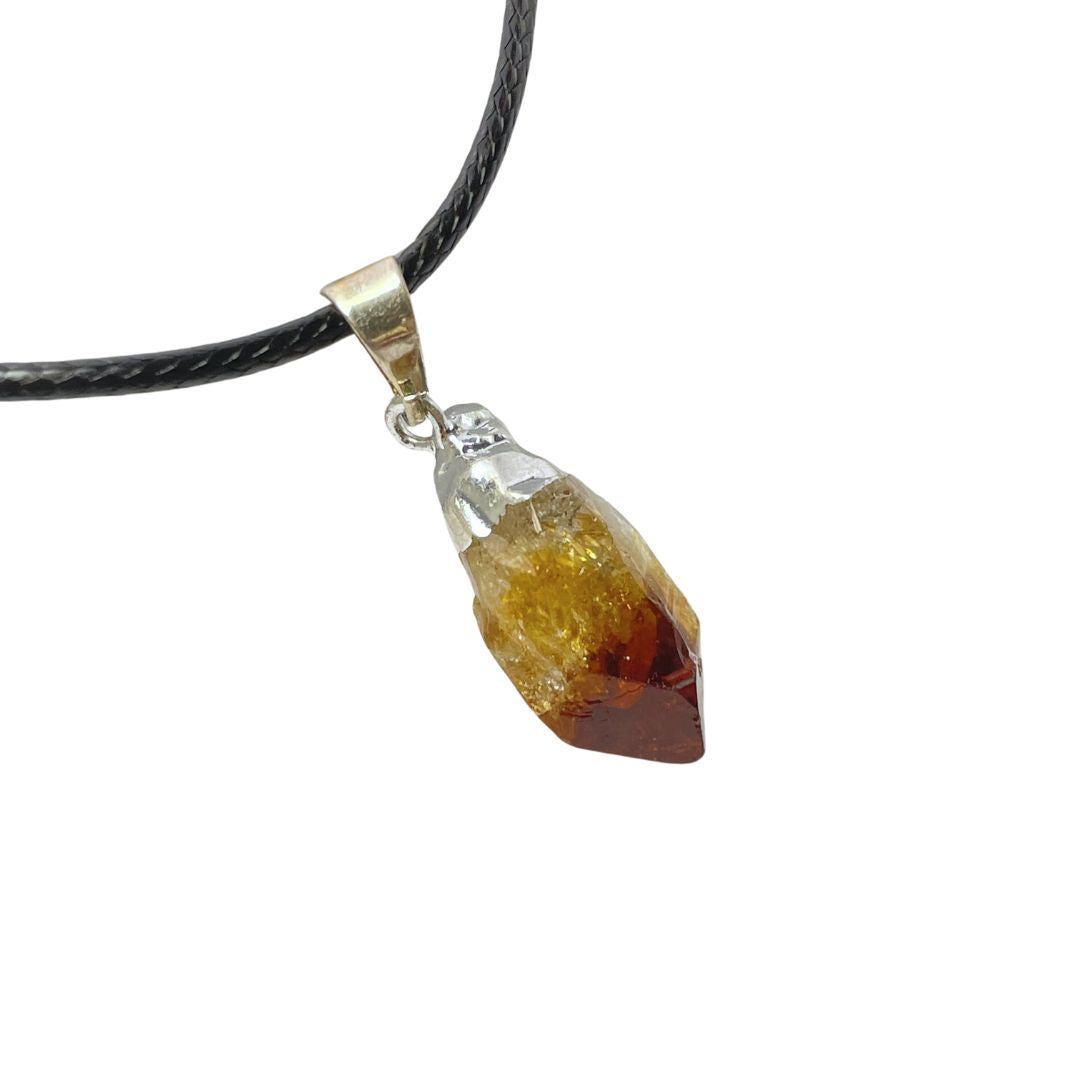 Colgante Piedra Natural Citrino