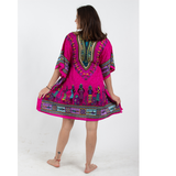 Blusa/Vestido Kaftan Naya Fucsia