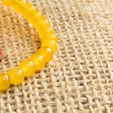 Pulsera Ajustable Aragonite 4mm
