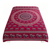 Cubrecama 2 Plazas Burdeo Elefante Real