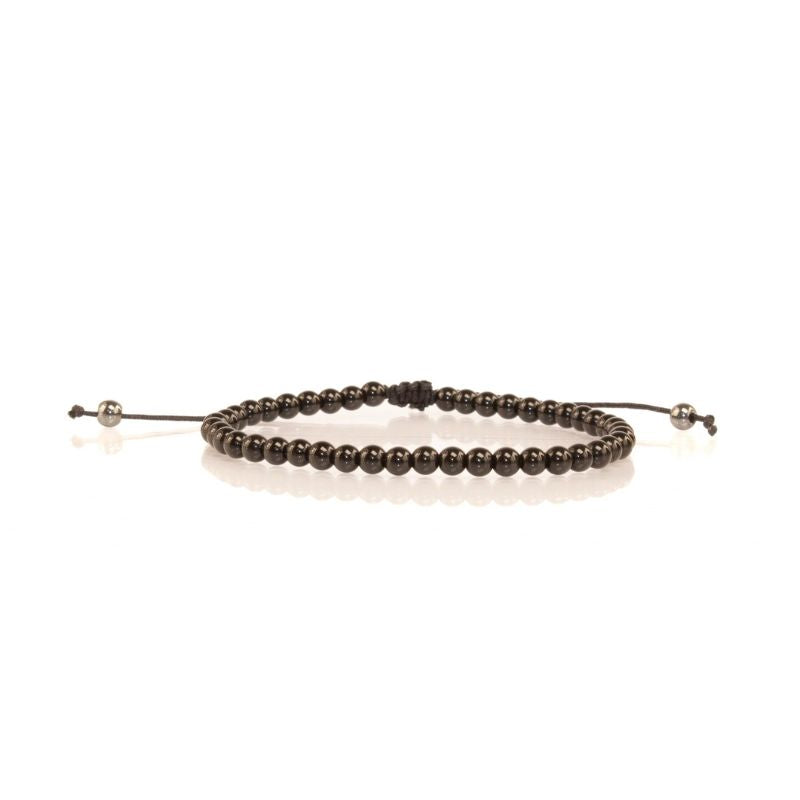 Pulsera Ajustable Onix 4mm