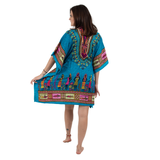 Blusa/Vestido Kaftan Naya Turquesa