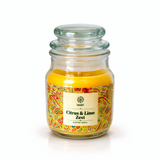 Vela Tapa Vidrio - Citrus & Lime Zest