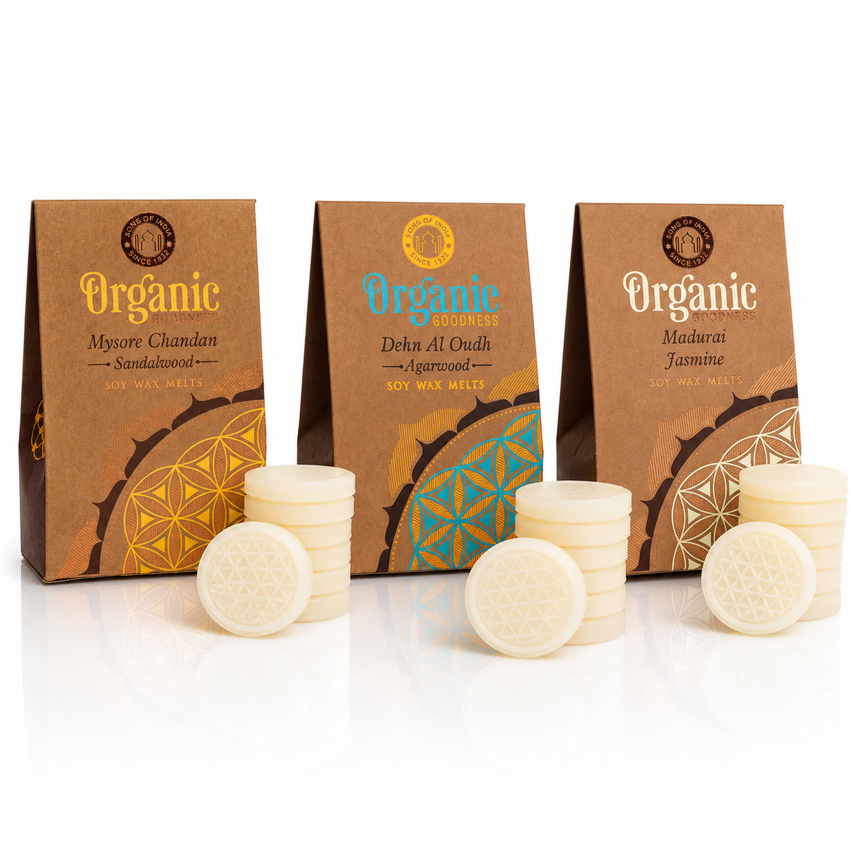 Pack 3 Ceras Aromáticas Pastillas