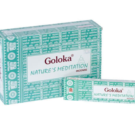 Incienso Natural Nature's Meditation - Goloka