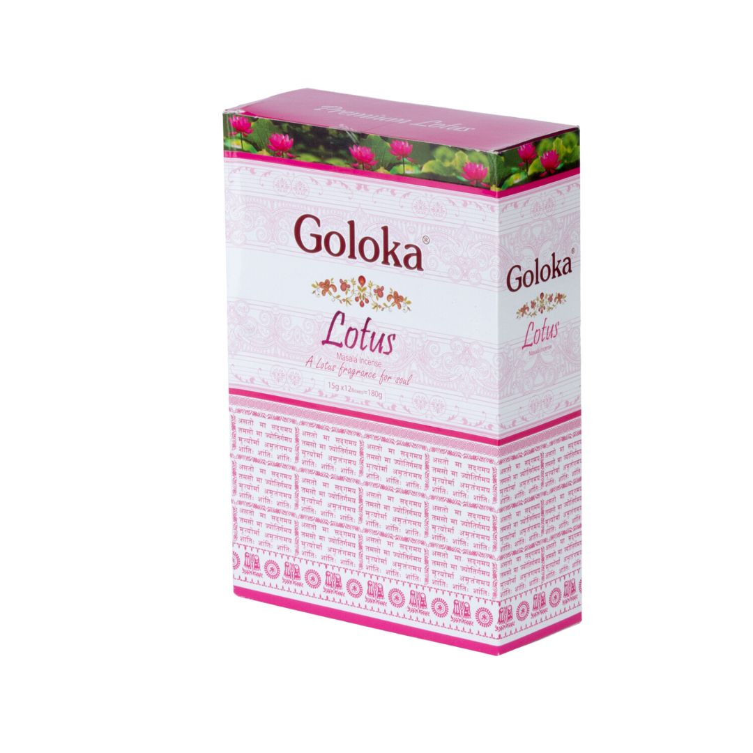 Incienso Natural Premium Lotus - Goloka