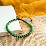 Pulsera Ajustable Malaquita 4mm