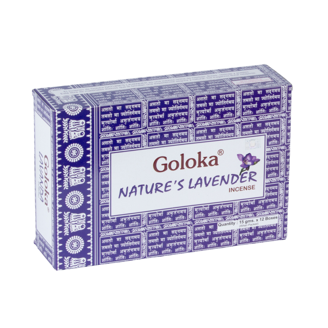 Incienso Natural Nature's Lavender - Goloka