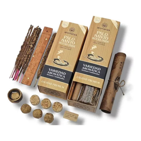 Kit Palo Santo Buena Onda Completo - Aromanza